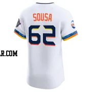 Bennett Sousa Men's Houston Astros White Elite 2025 City Connect Jersey