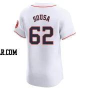 Bennett Sousa Men's Houston Astros White Elite Home Jersey