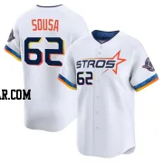 Bennett Sousa Men's Houston Astros White Limited 2025 City Connect Jersey