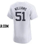 Bernie Williams Men's New York Yankees White Elite Home Jersey