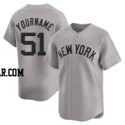 Bernie Williams Youth New York Yankees Gray Limited Away Jersey