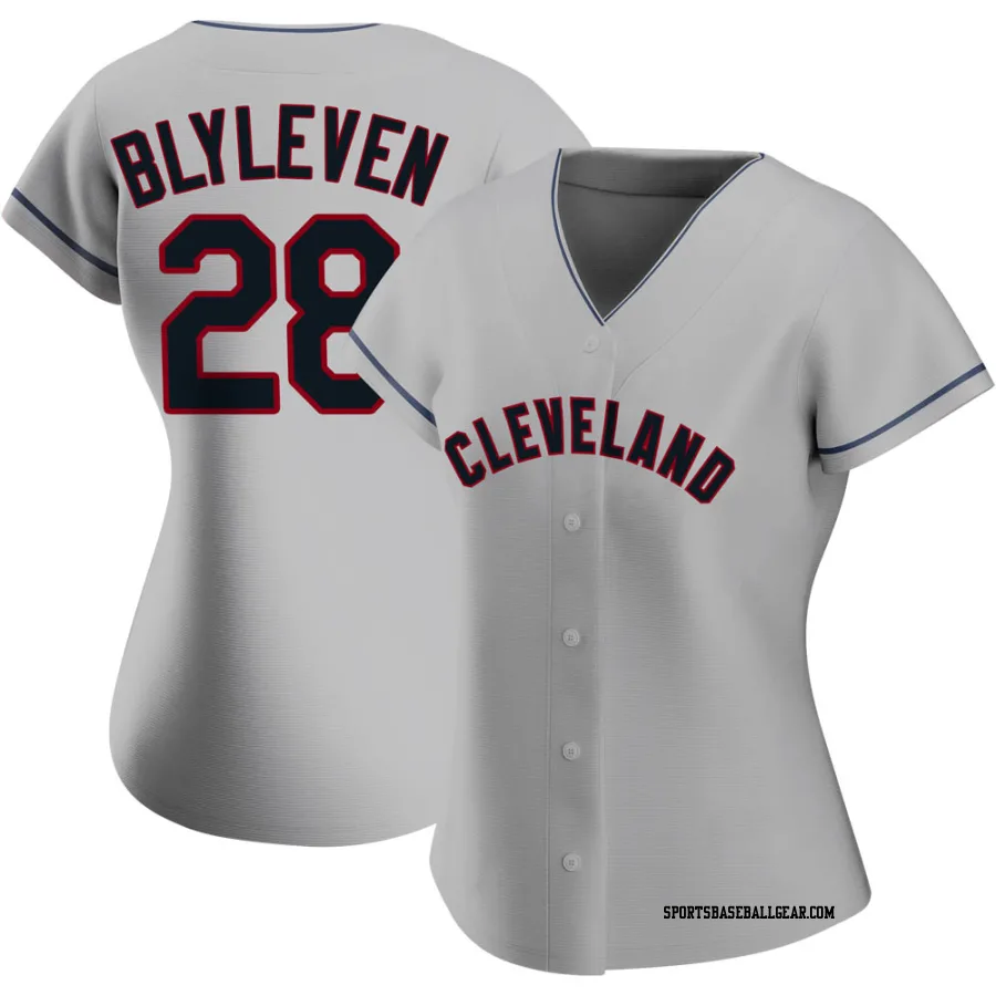 Bert Blyleven Women's Cleveland Guardians Gray Authentic Road Jersey