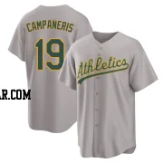 Bert Campaneris Youth Oakland Athletics Gray Replica Away 2.0 Jersey