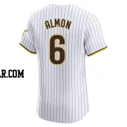 Bill Almon Men's San Diego Padres White Elite Home Jersey