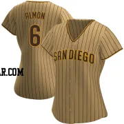 Bill Almon Women's San Diego Padres Tan/Brown Replica Alternate Jersey