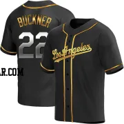 Bill Buckner Youth Los Angeles Dodgers Black Golden Replica Alternate Jersey