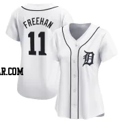 Bill Freehan Women's Detroit Tigers White Limited Home Jersey