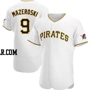Bill Mazeroski Men's Pittsburgh Pirates White Authentic Home Jersey