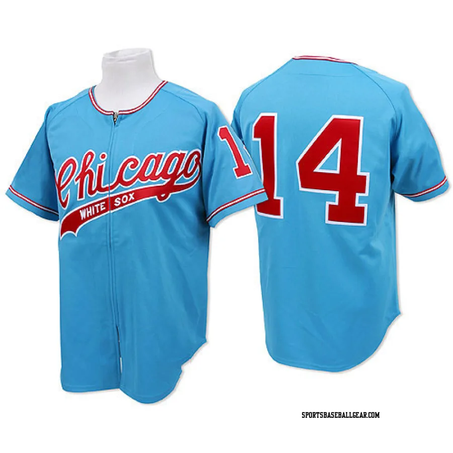 Bill Melton Men's Chicago White Sox Blue Authentic Throwback Jersey