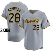 Bill Robinson Men's Pittsburgh Pirates Gray Limited Away Jersey