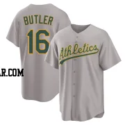 Billy Butler Youth Oakland Athletics Gray Replica Away 2.0 Jersey