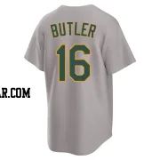 Billy Butler Youth Oakland Athletics Gray Replica Away 2.0 Jersey