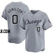 Billy Hamilton Men's Chicago White Sox Gray Limited Road Jersey