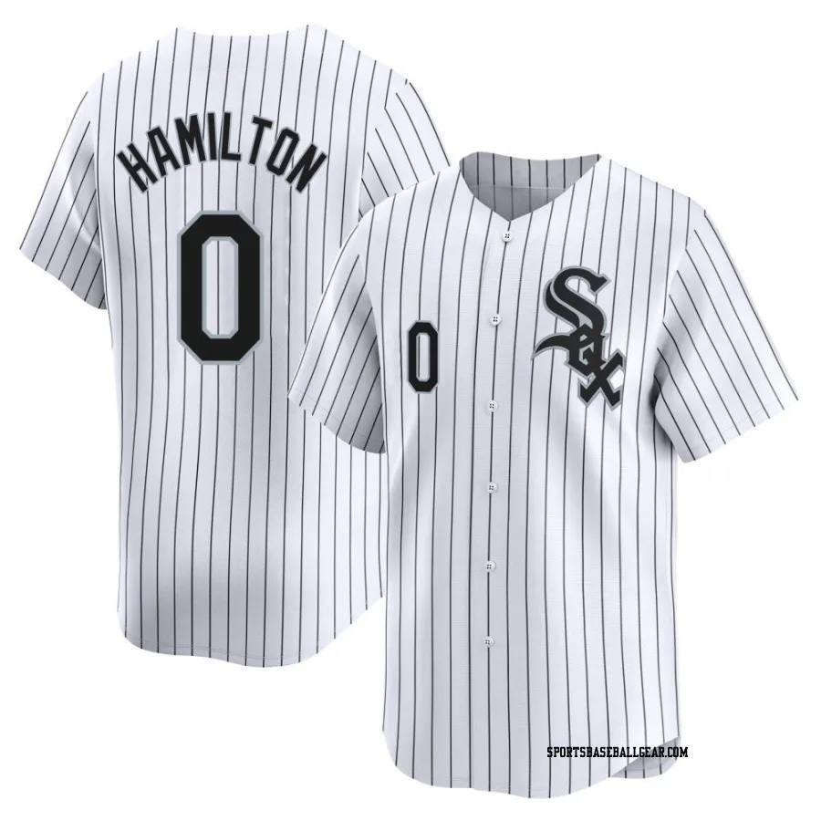 Billy Hamilton Men's Chicago White Sox White Limited Home Jersey
