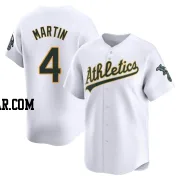 Billy Martin Men's Oakland Athletics White Limited Home Jersey