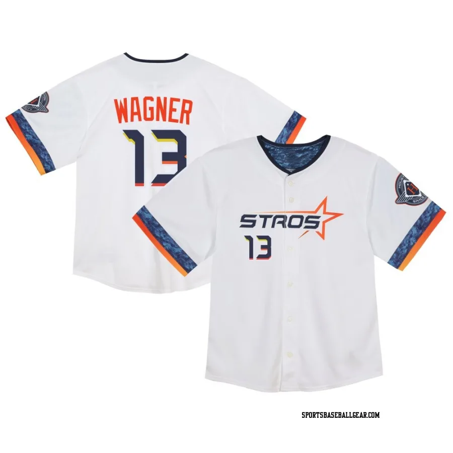 Billy Wagner Toddler Houston Astros White Limited 2025 City Connect Jersey