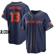 Billy Wagner Youth Houston Astros Navy Replica 2022 City Connect Jersey