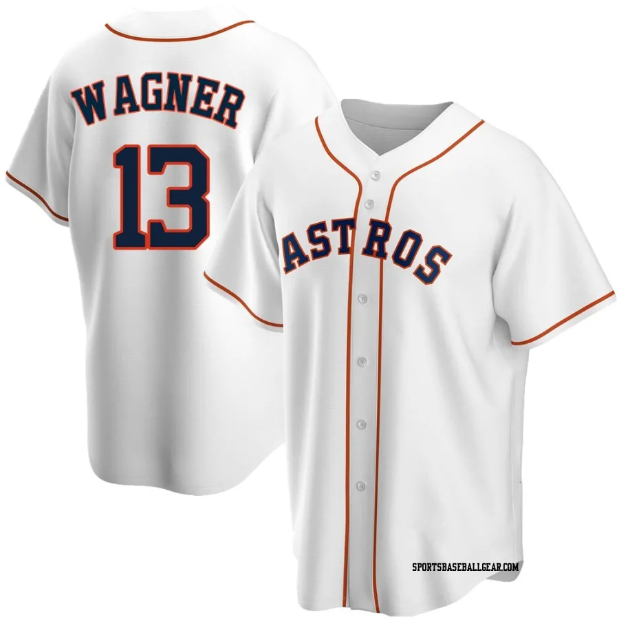 Billy Wagner Youth Houston Astros White Replica Home Jersey