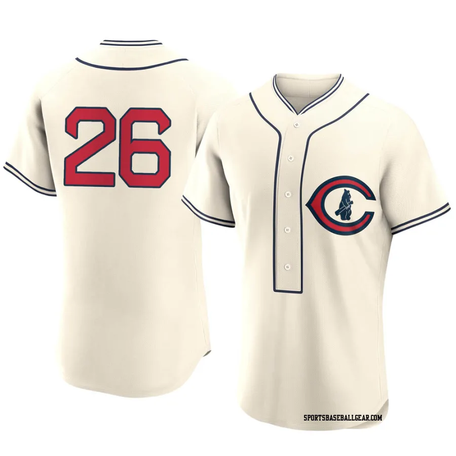 Billy Williams Men's Chicago Cubs Cream Authentic 2022 Field Of Dreams Jersey