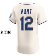 Blake Hunt Men's Seattle Mariners Cream Elite Alternate Jersey