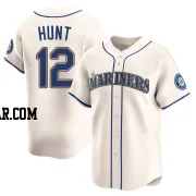 Blake Hunt Men's Seattle Mariners Cream Limited Alternate Jersey
