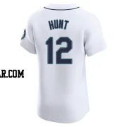 Blake Hunt Men's Seattle Mariners White Elite Home Jersey