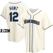Blake Hunt Youth Seattle Mariners Cream Replica Alternate Jersey