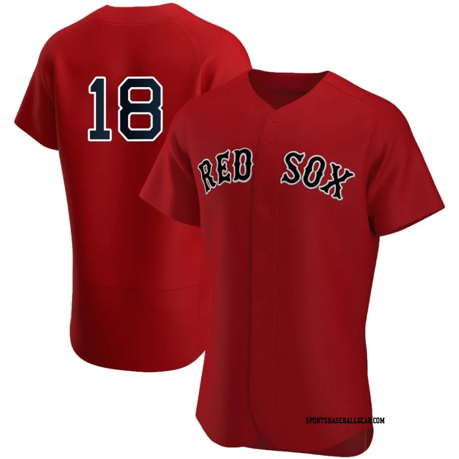Blake Sabol Men's Boston Red Sox Red Authentic Alternate Team Jersey