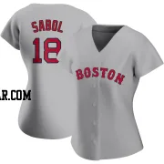 Blake Sabol Women's Boston Red Sox Gray Authentic Road Jersey