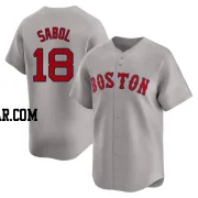 Blake Sabol Youth Boston Red Sox Gray Limited Away Jersey
