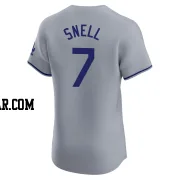 Blake Snell Men's Los Angeles Dodgers Gray Elite Road Jersey
