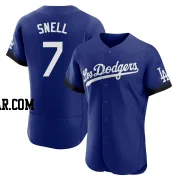 Blake Snell Men's Los Angeles Dodgers Royal Authentic 2021 City Connect Jersey