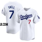Blake Snell Men's Los Angeles Dodgers White Limited Home Jersey