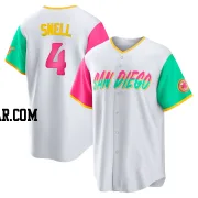 Blake Snell Men's San Diego Padres White Replica 2022 City Connect Jersey