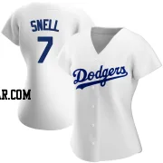 Blake Snell Women's Los Angeles Dodgers White Authentic Home Jersey