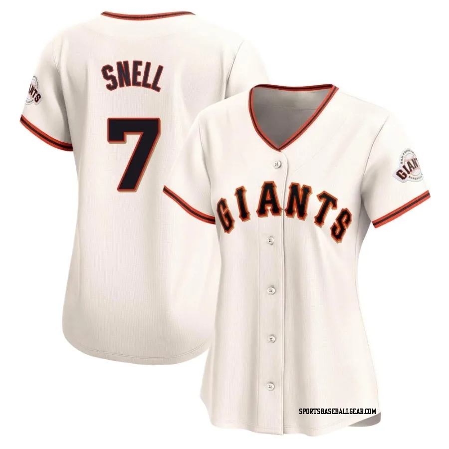Blake Snell Women's San Francisco Giants Cream Limited Home Jersey