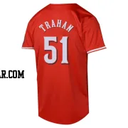 Blake Trahan Men's Cincinnati Reds Red Limited Alternate Jersey
