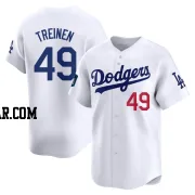 Blake Treinen Men's Los Angeles Dodgers White Limited 2024 World Tour Seoul Series Home Jersey