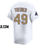 Blake Treinen Youth Los Angeles Dodgers Gold Limited White 2025 Collection Jersey
