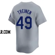 Blake Treinen Youth Los Angeles Dodgers Gray Limited Away Jersey