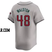 Blake Walston Men's Arizona Diamondbacks Gray Limited Away Jersey