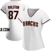 Blake Walston Women's Arizona Diamondbacks White Replica Home Jersey