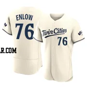 Blayne Enlow Men's Minnesota Twins Cream Authentic Alternate 2023 Jersey