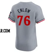 Blayne Enlow Men's Minnesota Twins Gray Elite Road Jersey