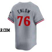 Blayne Enlow Men's Minnesota Twins Gray Limited Road Jersey
