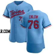 Blayne Enlow Men's Minnesota Twins Light Blue Authentic Alternate Jersey