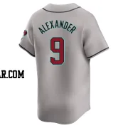 Blaze Alexander Men's Arizona Diamondbacks Gray Limited Away Jersey