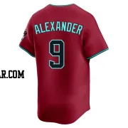 Blaze Alexander Youth Arizona Diamondbacks Red Limited Alternate Jersey