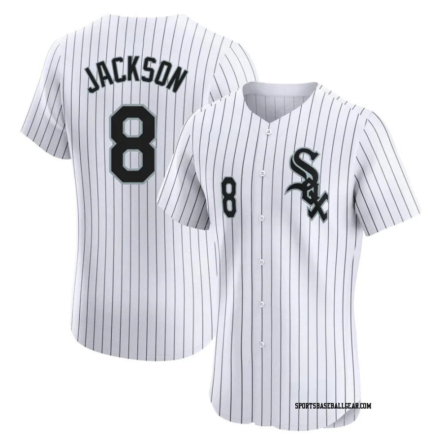 Bo Jackson Men&#039;s Chicago White Sox White Elite Home Jersey