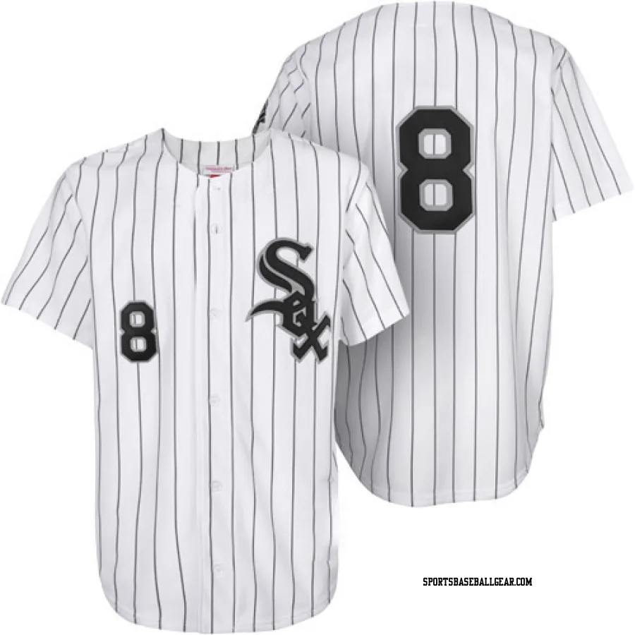 Bo Jackson Men&#039;s Chicago White Sox White Replica 1993 Throwback Jersey